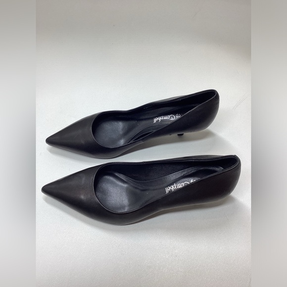 Jeffrey Women\'s Black Miss Maam Pointed Toe Pump Size 7